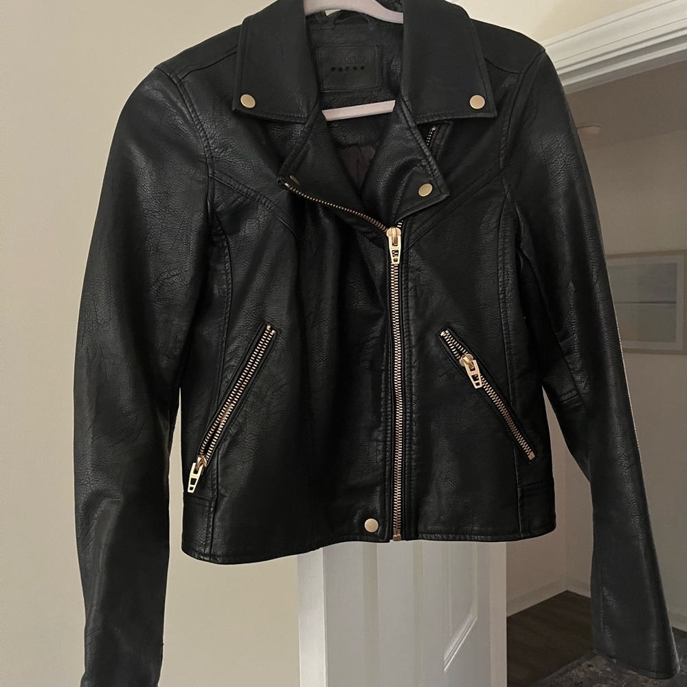 NWOT Blank NYC leather jacket.